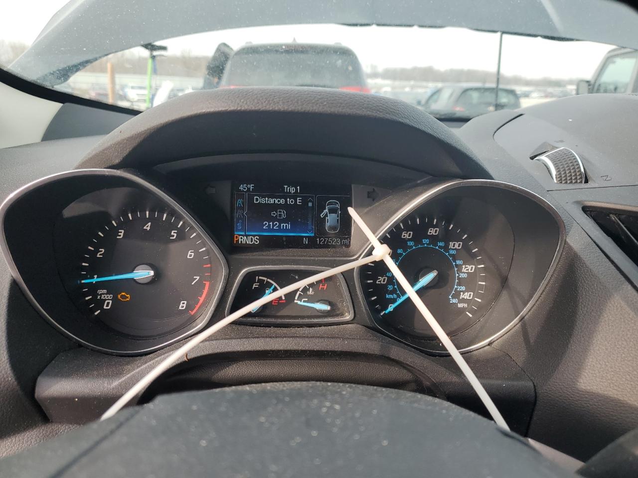 2016 Ford Escape VIN 1FMCU0GXXGUC56049 Copart auction photo, front end damage thumbnail 9