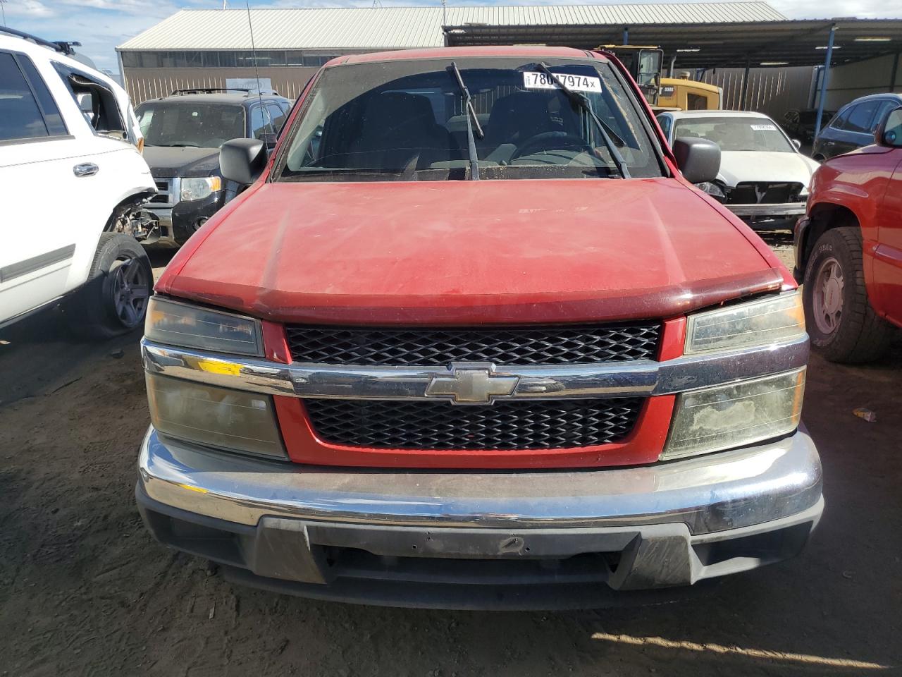 2005 Chevrolet Colorado VIN 1GCCS138658179653 Copart auction photo, side damage thumbnail 5