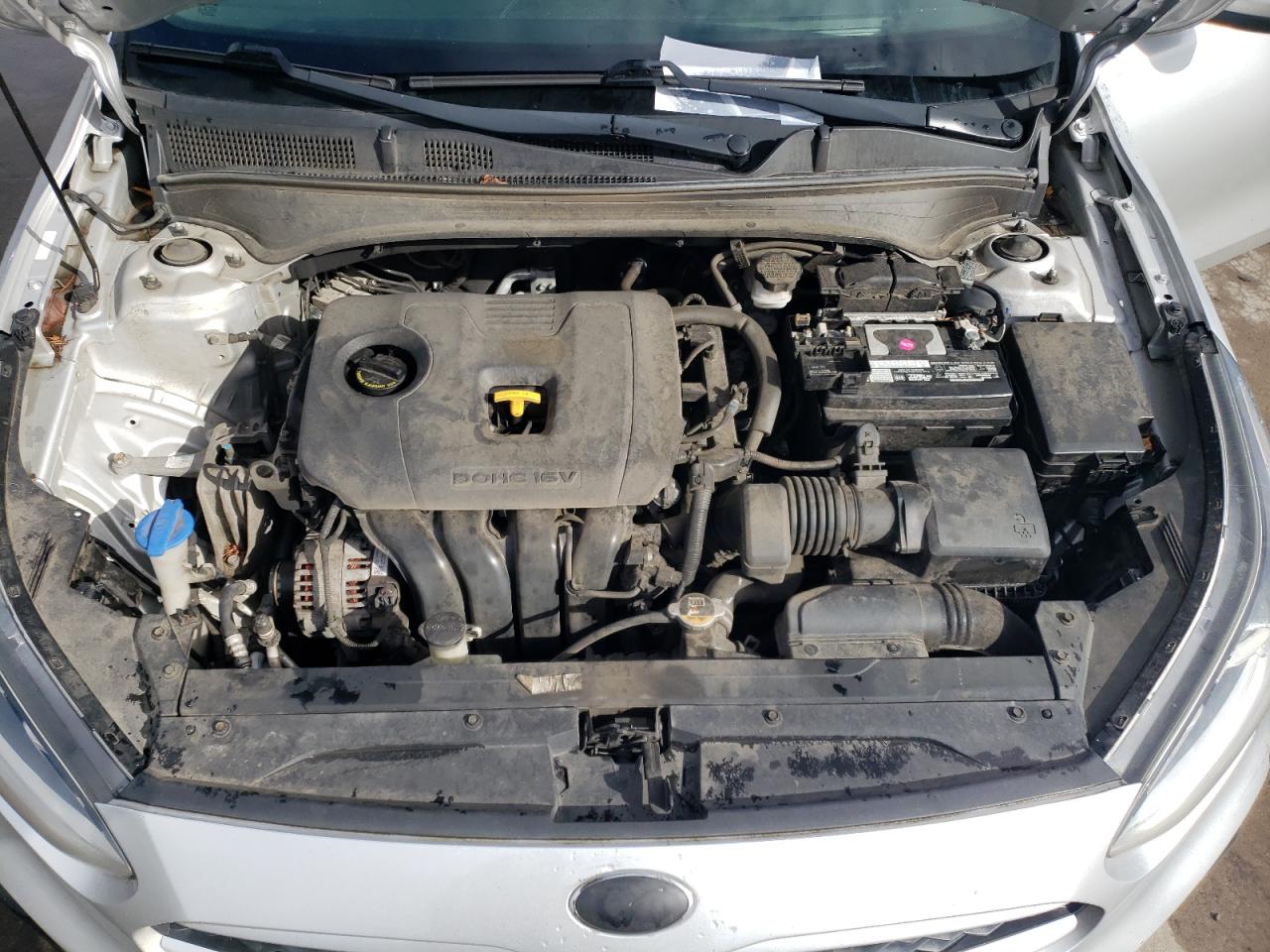 2019 KIA Forte VIN 3KPF24AD2KE061633 Copart auction photo, vandalism damage thumbnail 12