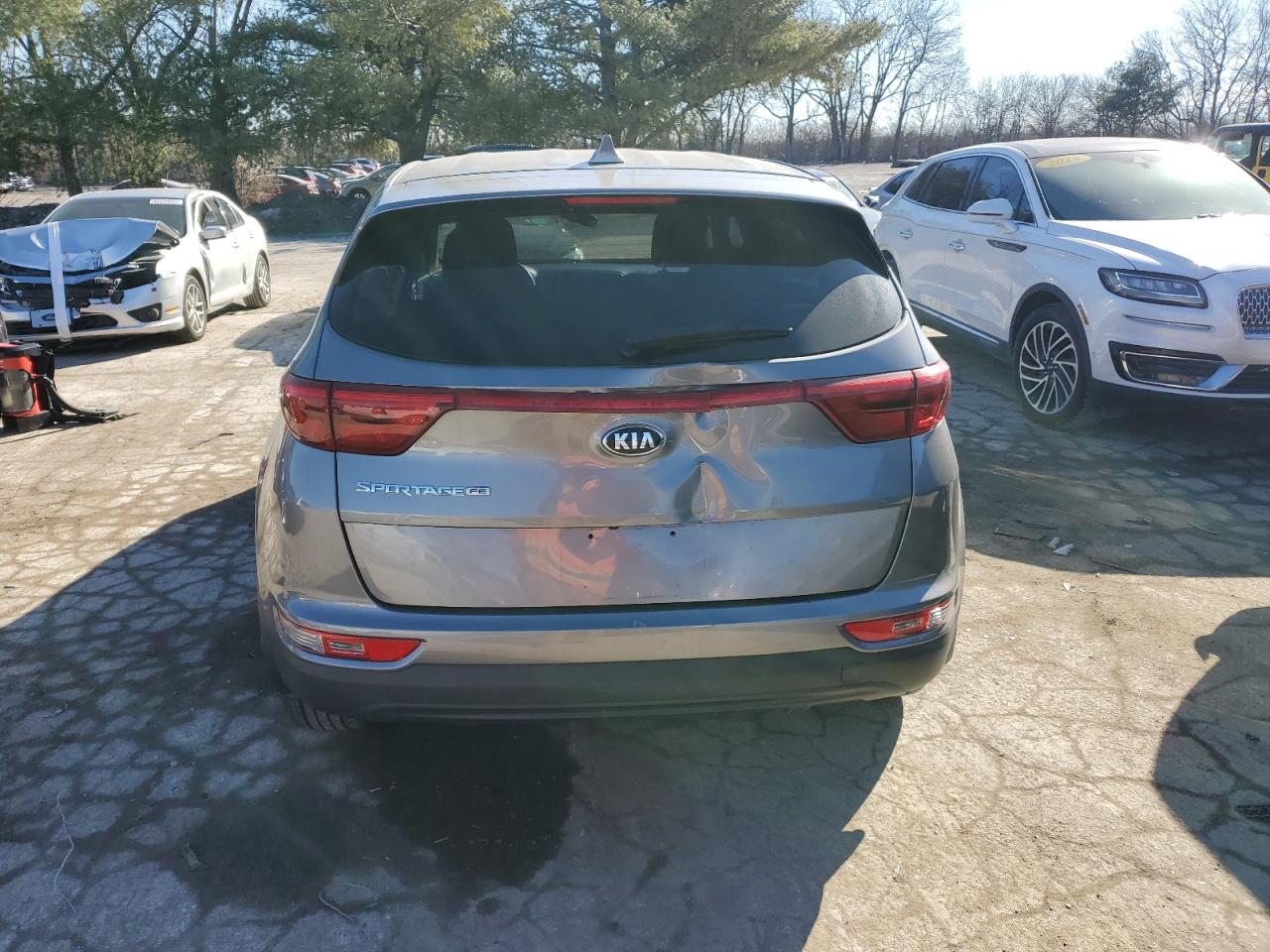 2018 KIA Sportage VIN KNDPM3ACXJ7482210 Copart auction photo, rear end / mechanical damage thumbnail 6
