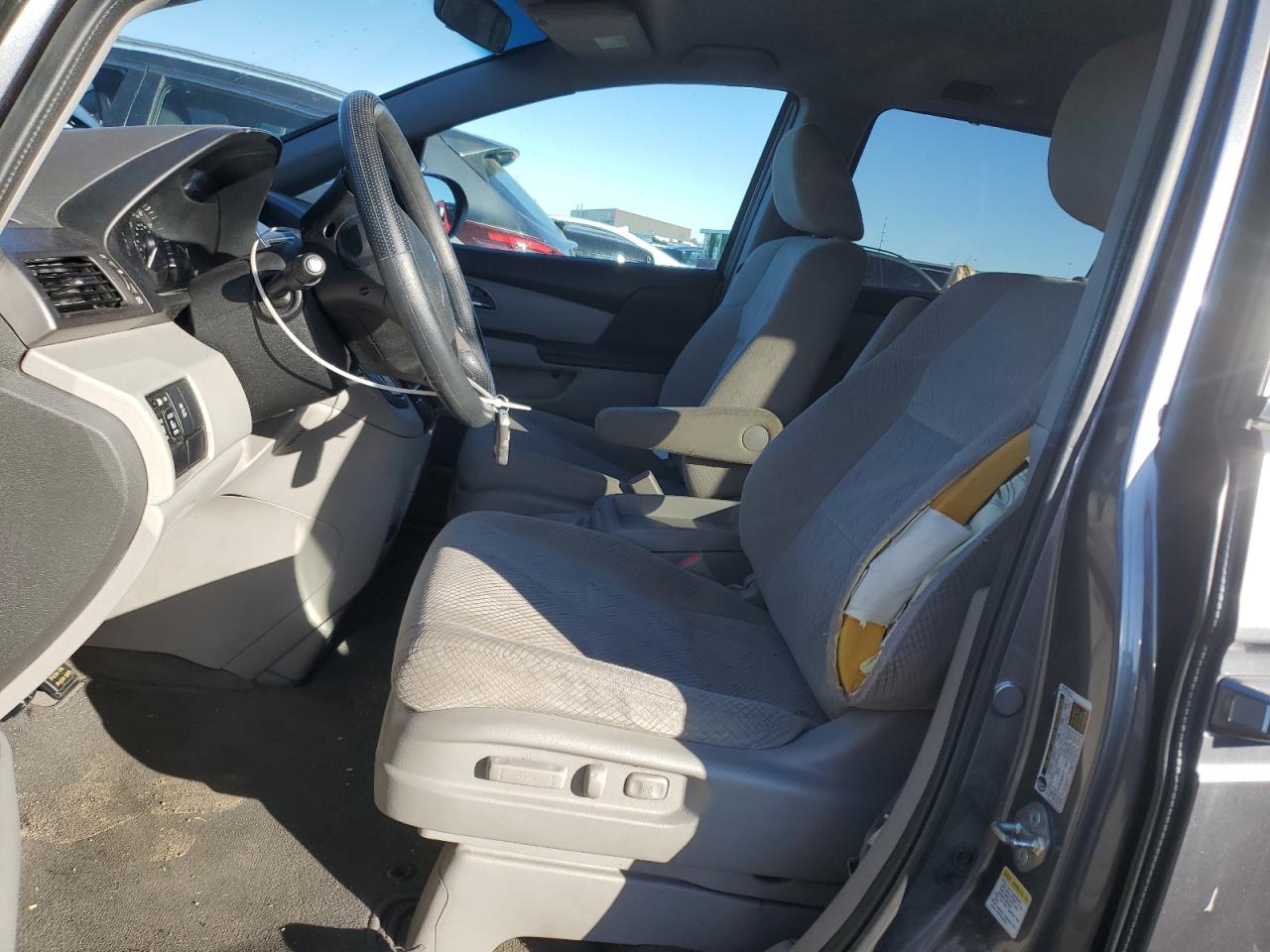 2016 Honda Odyssey VIN 5FNRL5H48GB128694 Copart auction photo, side damage thumbnail 7