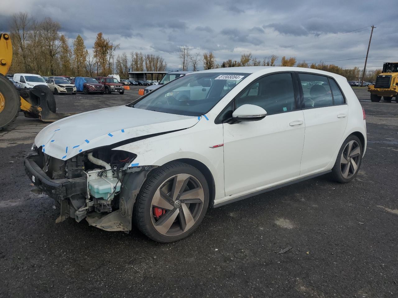 2020 Volkswagen GTI VIN 3VW6T7AU1LM004097