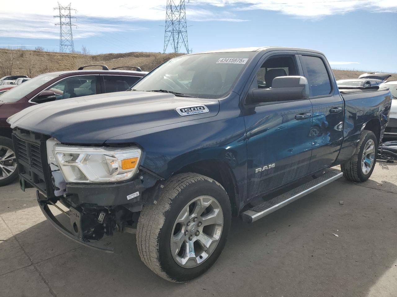 2021 RAM 1500 VIN 1C6RRFBGXMN834819