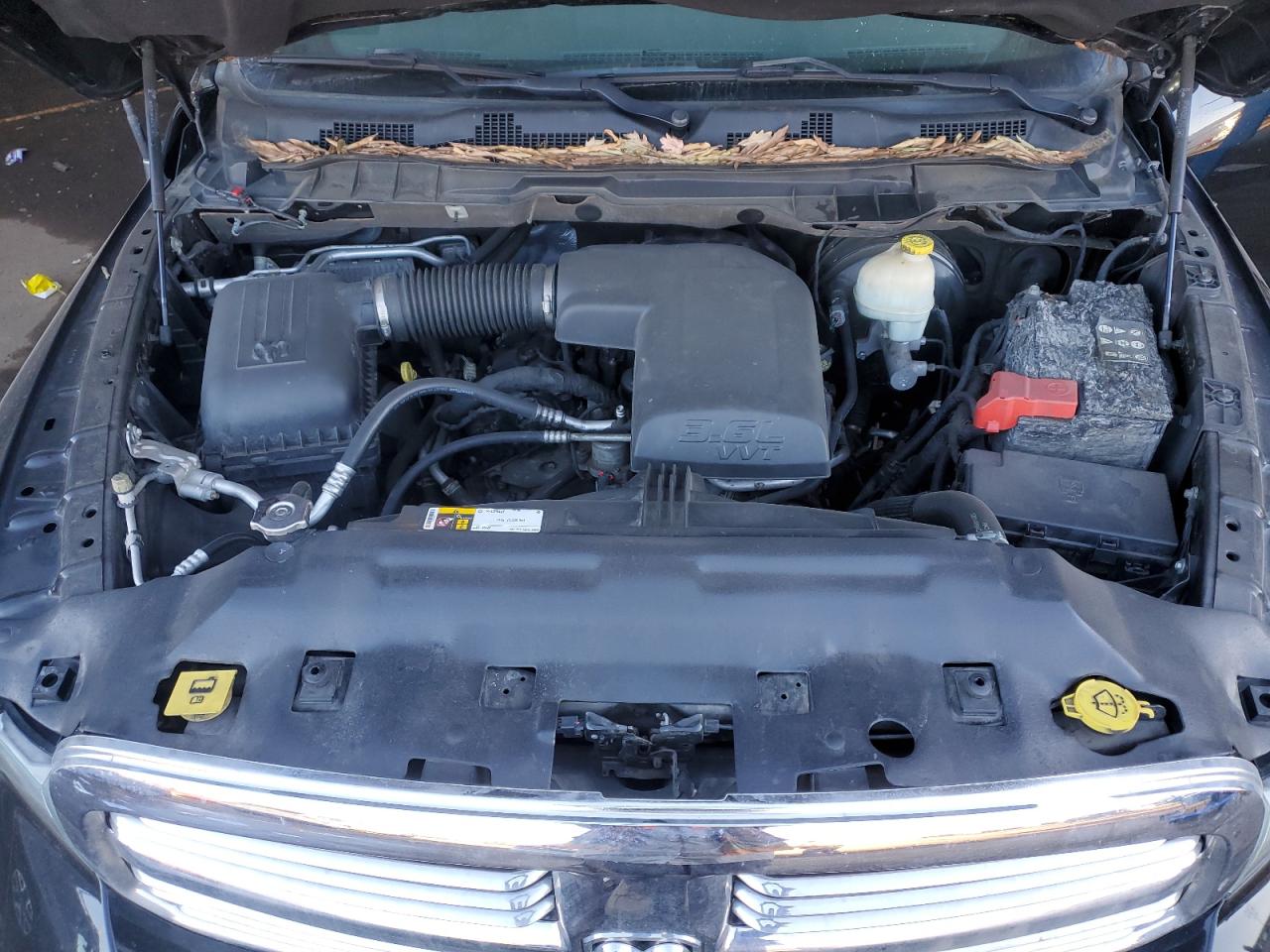 2014 RAM 1500 VIN 1C6RR7LG8ES442994 Copart auction photo, rear end damage thumbnail 12