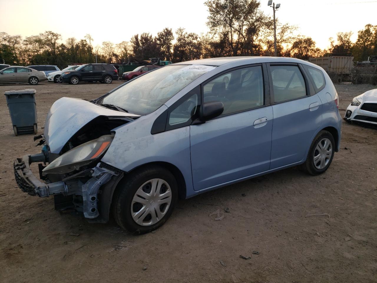 2009 Honda Fit VIN JHMGE88299S032529
