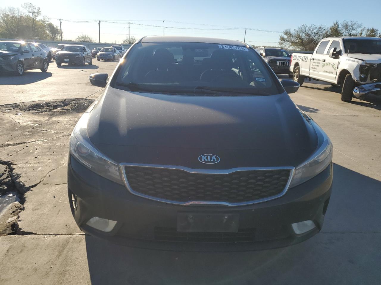 2017 KIA Forte VIN 3KPFL4A75HE045281 Copart auction photo, rear end damage thumbnail 5