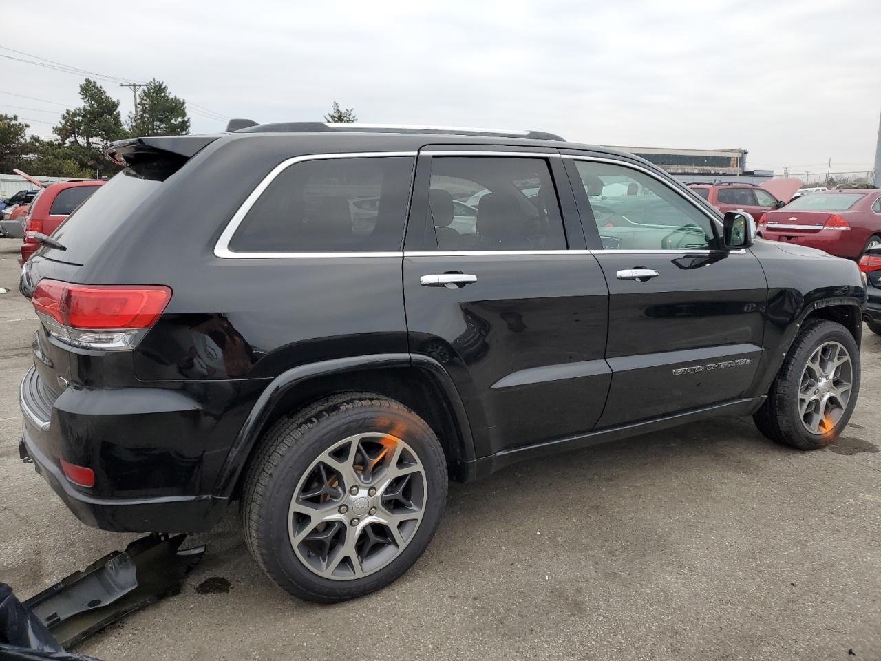 2019 Jeep Grand Cherokee VIN 1C4RJFCG9KC687917 Copart auction photo, all over damage thumbnail 3