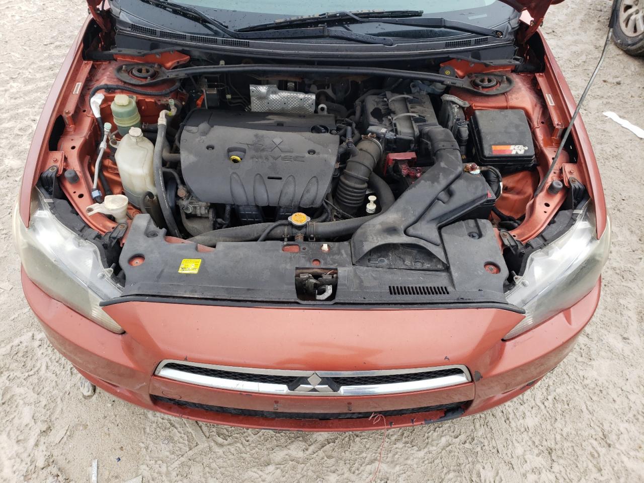 2009 Mitsubishi Lancer VIN JA3AU86W89U019659 Copart auction photo, side / minor dent/scratches damage thumbnail 11