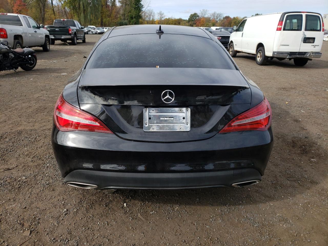 2018 Mercedes-Benz CLA-klasse VIN WDDSJ4GB5JN519592 Copart auction photo, front end / side damage thumbnail 6