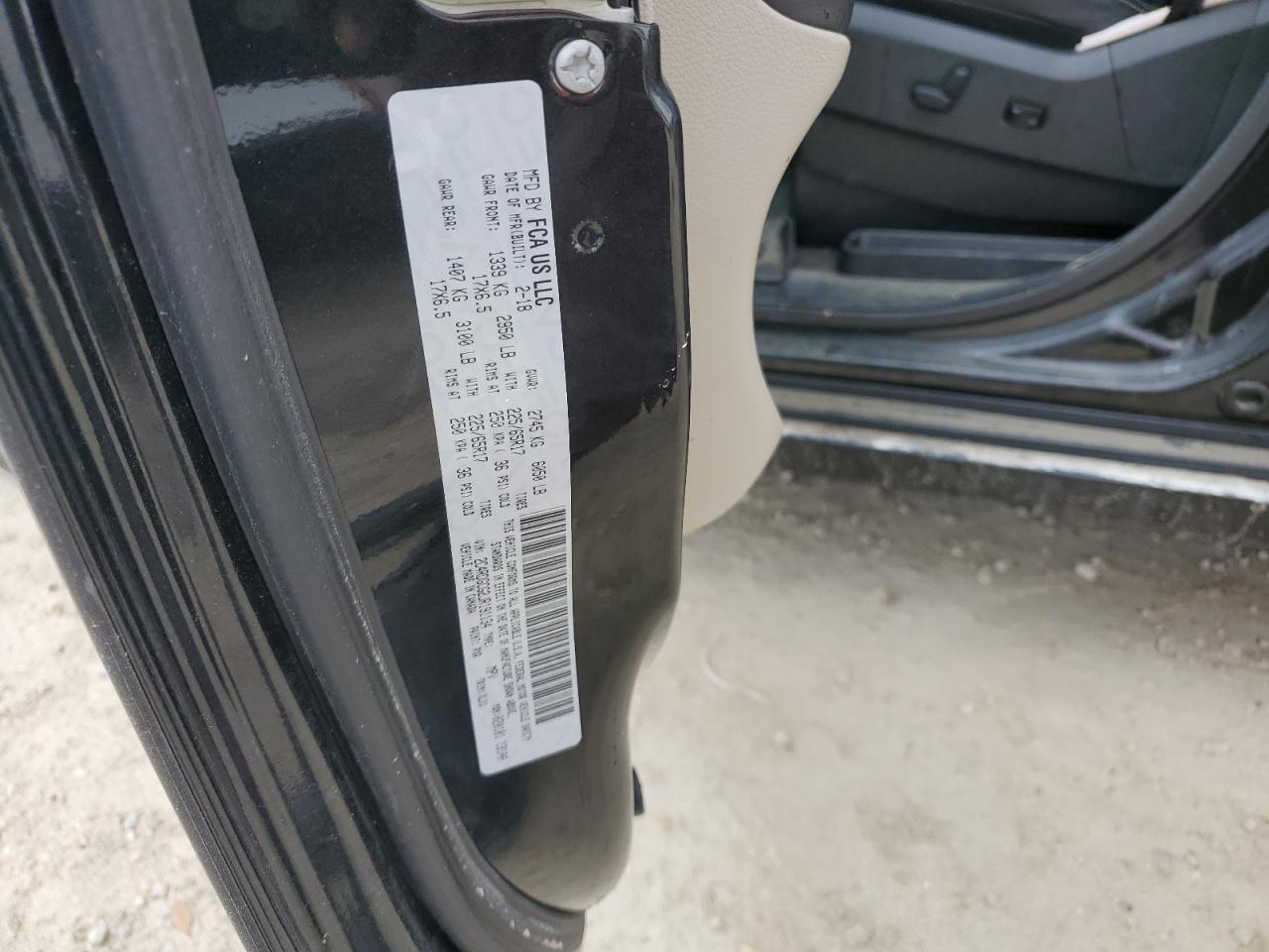 2018 Dodge Caravan VIN 2C4RDGCG2JR191134 Copart auction photo, water/flood damage thumbnail 14