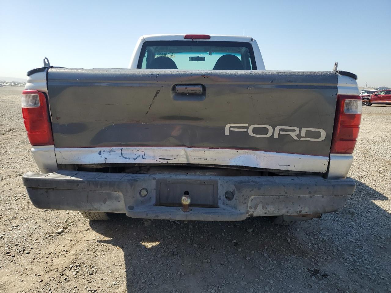 2003 Ford Ranger VIN 1FTYR10D23PB01263 Copart auction photo, rear end damage thumbnail 6