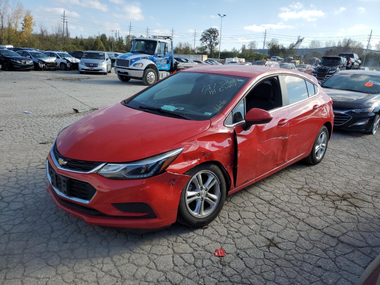 2018 Chevrolet Cruze VIN 3G1BE6SM7JS525699