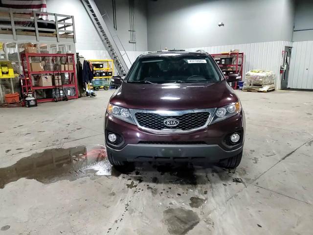 2013 KIA Sorento VIN 5XYKTCA63DG370587 Copart auction photo, rear end damage thumbnail 11