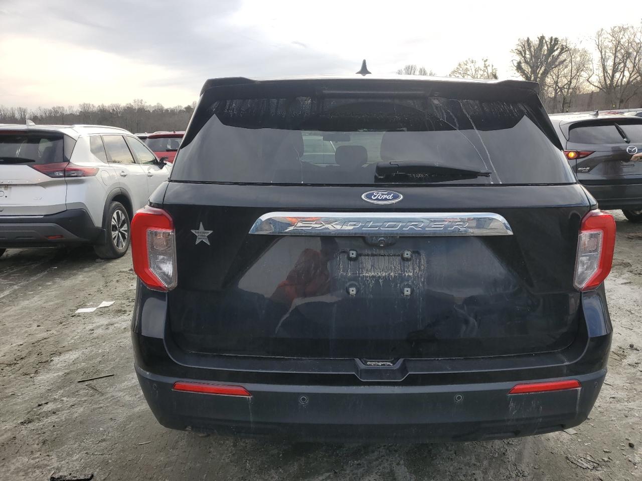 2021 Ford Explorer VIN 1FMSK7BH6MGA26884 Copart auction photo, side damage thumbnail 6