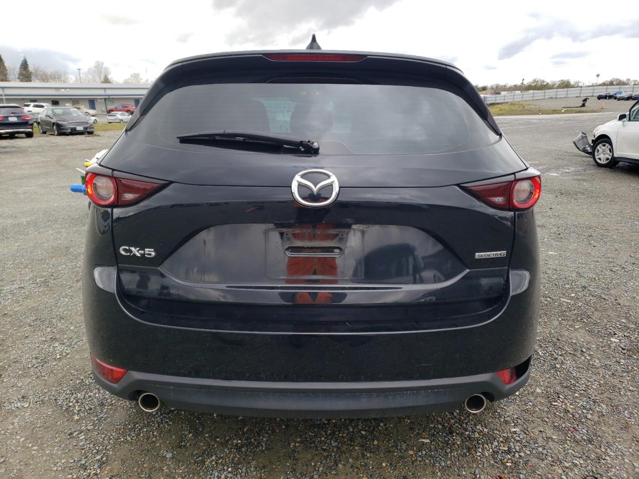 2020 Mazda CX-5 VIN JM3KFABM1L0766263 Copart auction photo, front end / side damage thumbnail 6