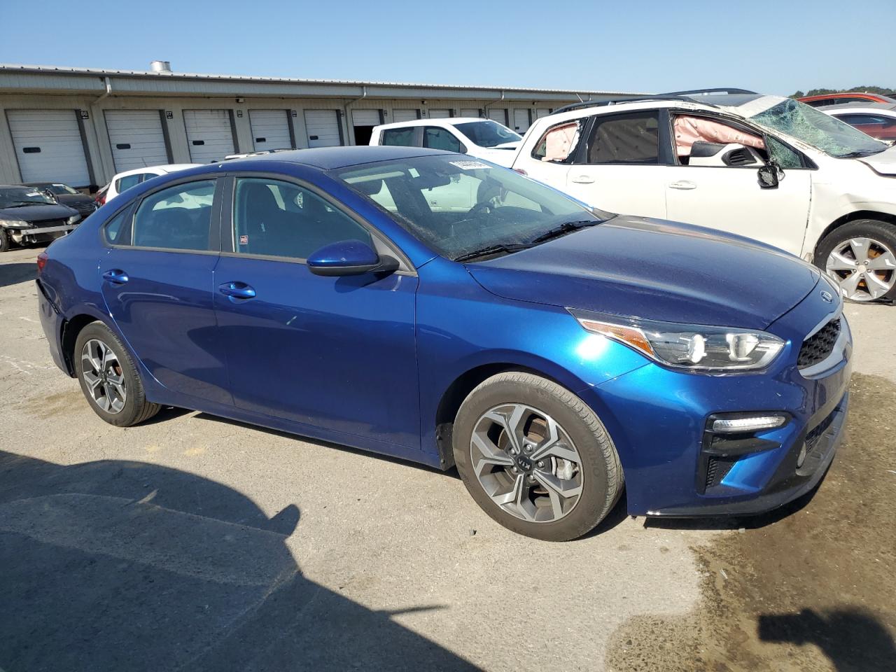 2021 KIA Forte VIN 3KPF24AD6ME412742 Copart auction photo, rear end damage thumbnail 4