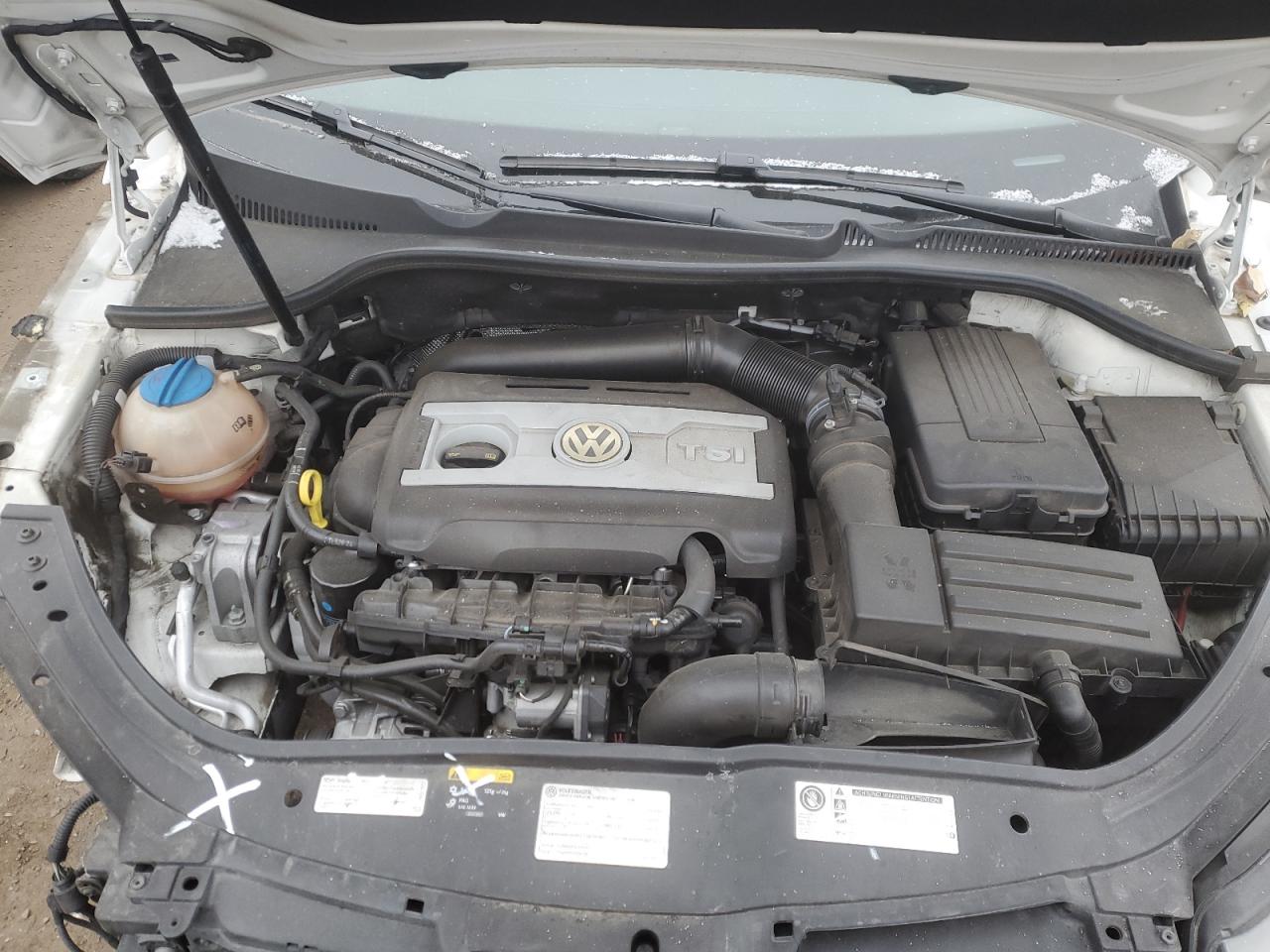 2014 Volkswagen Eos VIN WVWBW8AH9EV005699 Copart auction photo, front end damage thumbnail 11