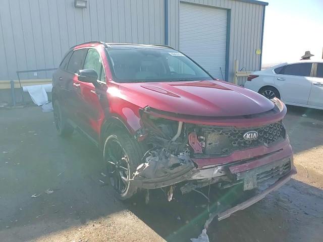 2021 KIA Sorento VIN 5XYRKDLF1MG069675 Copart auction photo, front end damage thumbnail 14