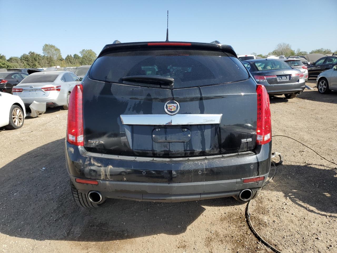 2012 Cadillac SRX VIN 3GYFNAE31CS560914 Copart auction photo, front end damage thumbnail 6
