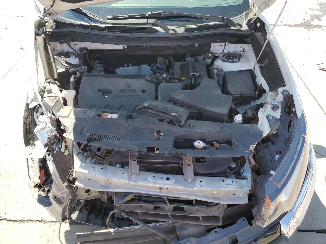 2018 Mitsubishi Outlander VIN JA4AZ3A3XJZ036788 Copart auction photo, all over damage thumbnail 12