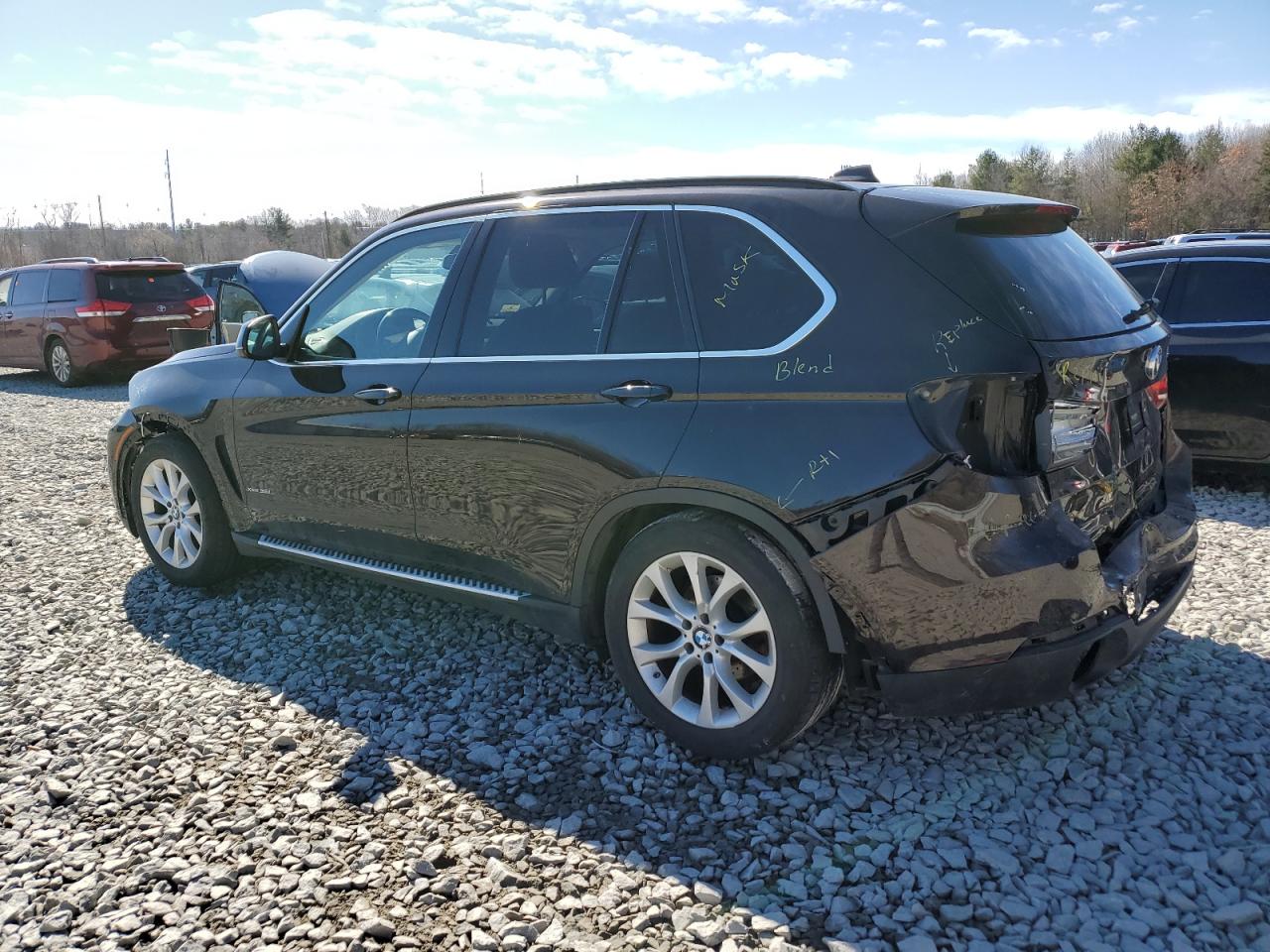 2016 BMW X5 VIN 5UXKR0C51G0S90554 Copart auction photo, rear end / front end damage thumbnail 2