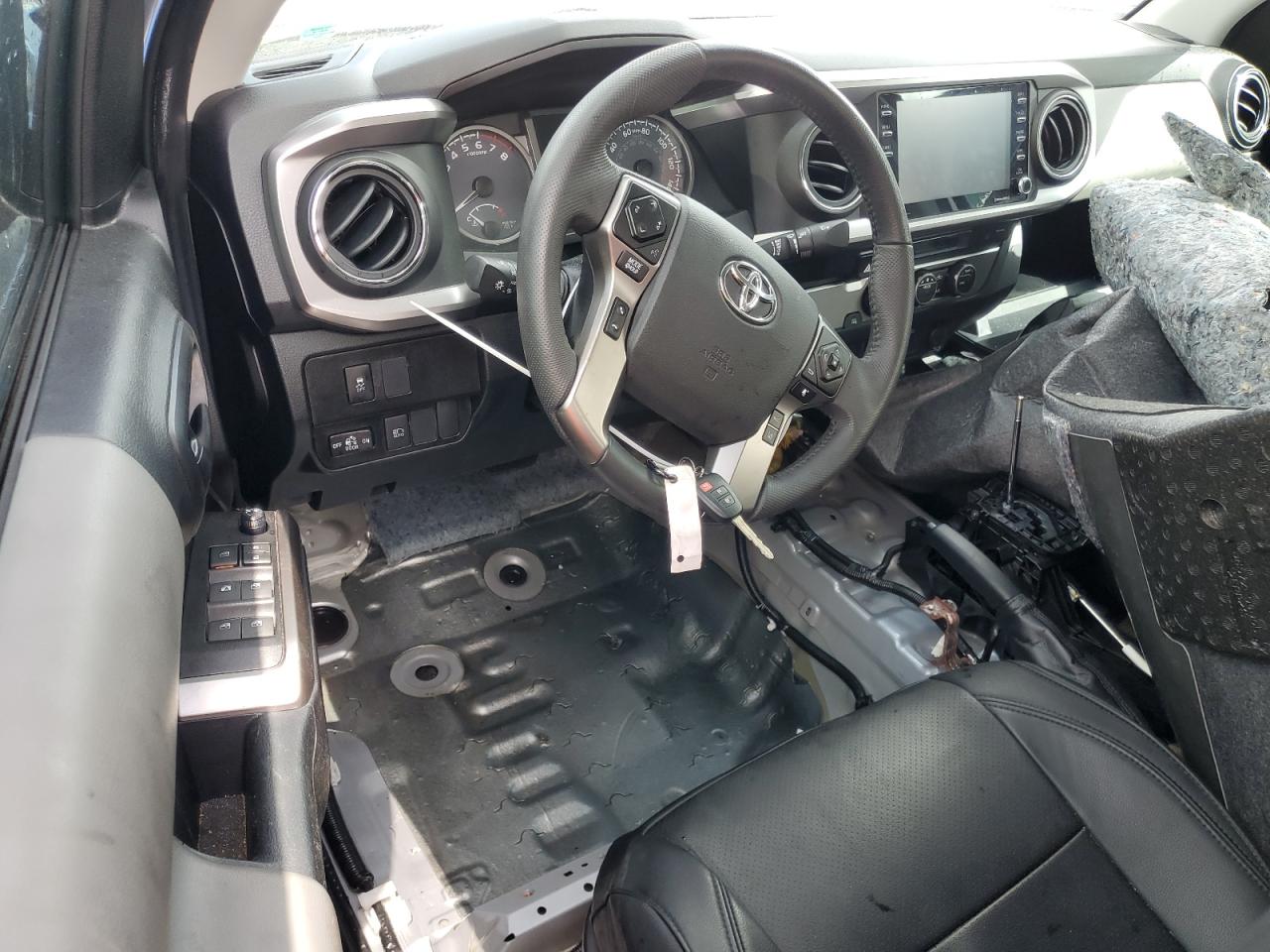 2022 Toyota Tacoma VIN 3TMAZ5CN1NM165025 Copart auction photo, water/flood damage thumbnail 8