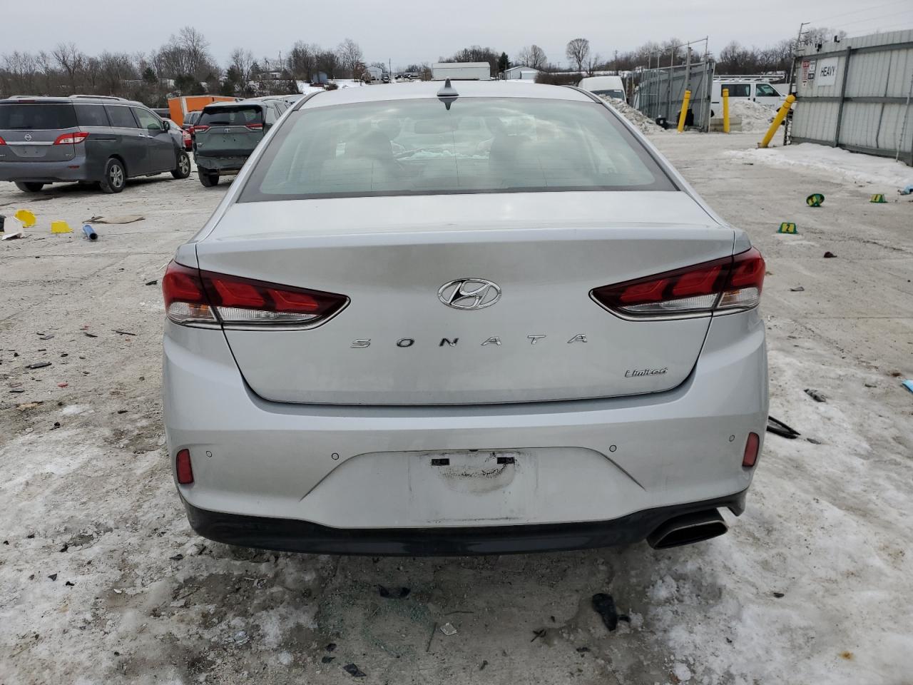 2018 Hyundai Sonata VIN 5NPE34AF8JH686560 Copart auction photo, front end damage thumbnail 6
