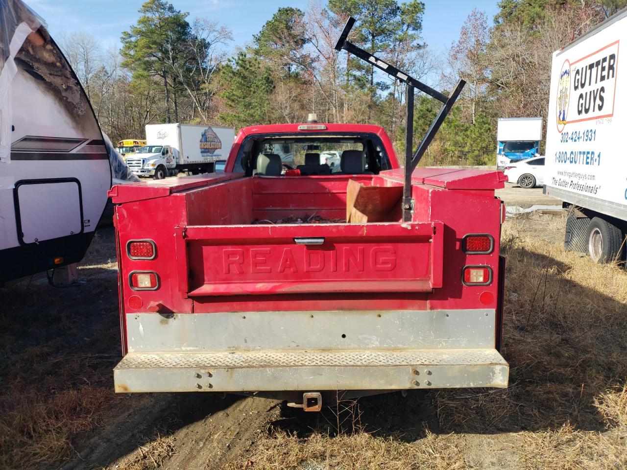 2014 Ford F250 VIN 1FD7X2A64EEB13254 Copart auction photo, front end / side damage thumbnail 6