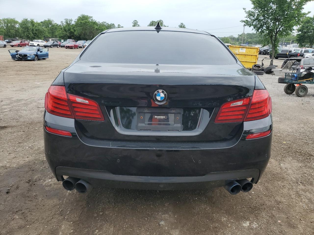2016 BMW 5er VIN WBAKP9C54GD980543 Copart auction photo, front end / minor dent/scratches damage thumbnail 6