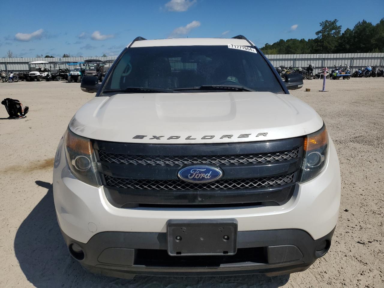 2015 Ford Explorer VIN 1FM5K8GT9FGA99668 Copart auction photo, burn - engine damage thumbnail 5
