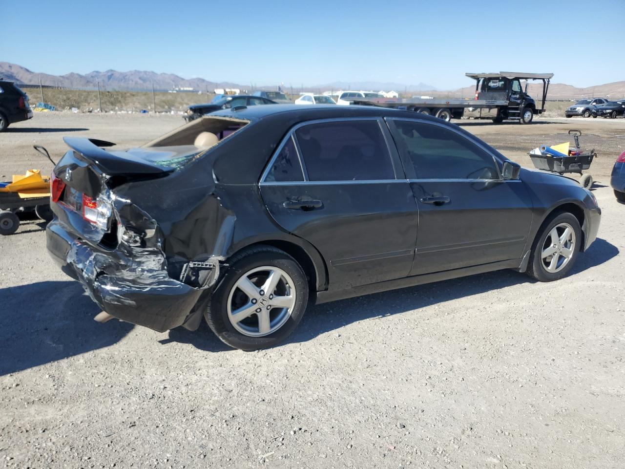 2004 Honda Accord VIN JHMCM56864C039562 Copart auction photo, rear end damage thumbnail 3