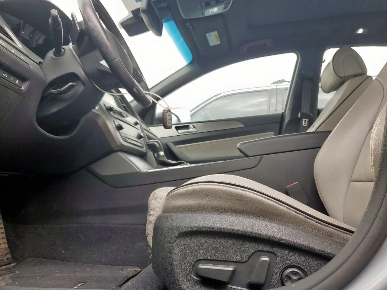 2015 Hyundai Sonata VIN 5NPE34ABXFH066667 Copart auction photo, rear end damage thumbnail 7