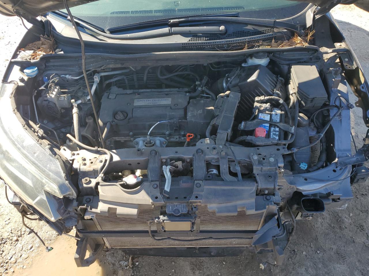 2015 Honda CR-V VIN 5J6RM4H90FL131288 Copart auction photo, front end damage thumbnail 12