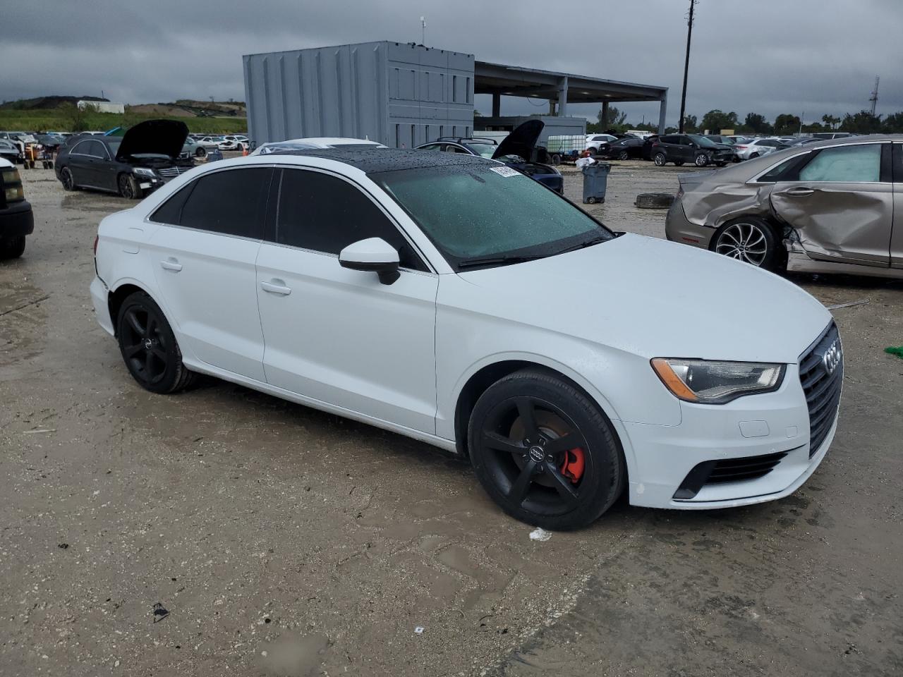 2015 Audi A3 VIN WAUACGFF1F1084149 Copart auction photo, rear end / minor dent/scratches damage thumbnail 4