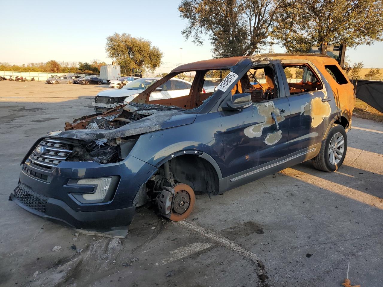 2016 Ford Explorer VIN 1FM5K7D87GGA52988