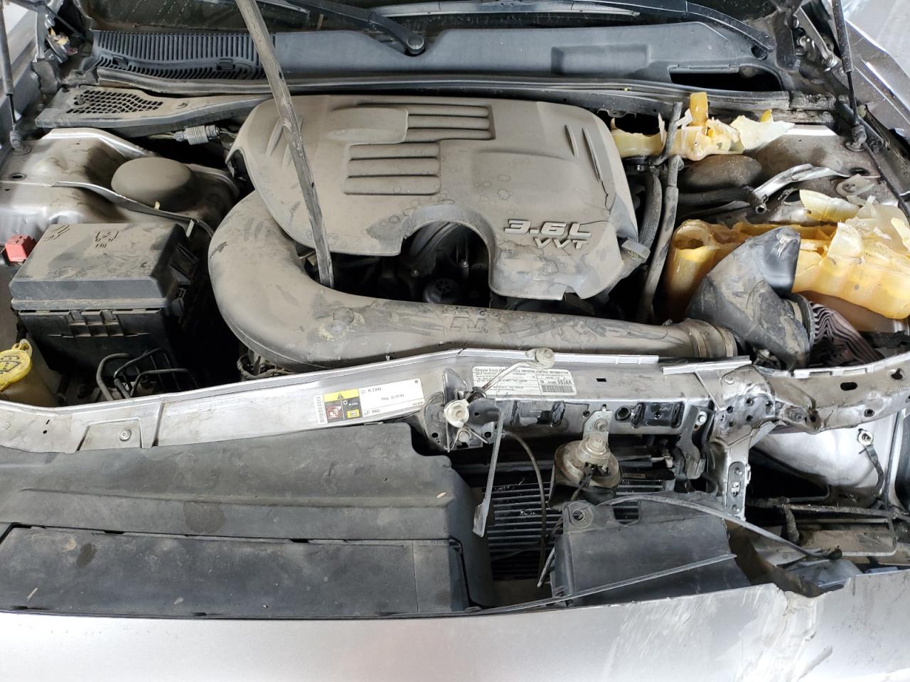 2014 Dodge Challenger VIN 2C3CDYAG6EH133221 Copart auction photo, front end damage thumbnail 11