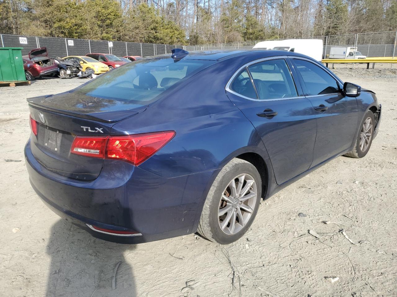 2018 Acura TLX VIN 19UUB1F58JA010048 Copart auction photo, front end damage thumbnail 3