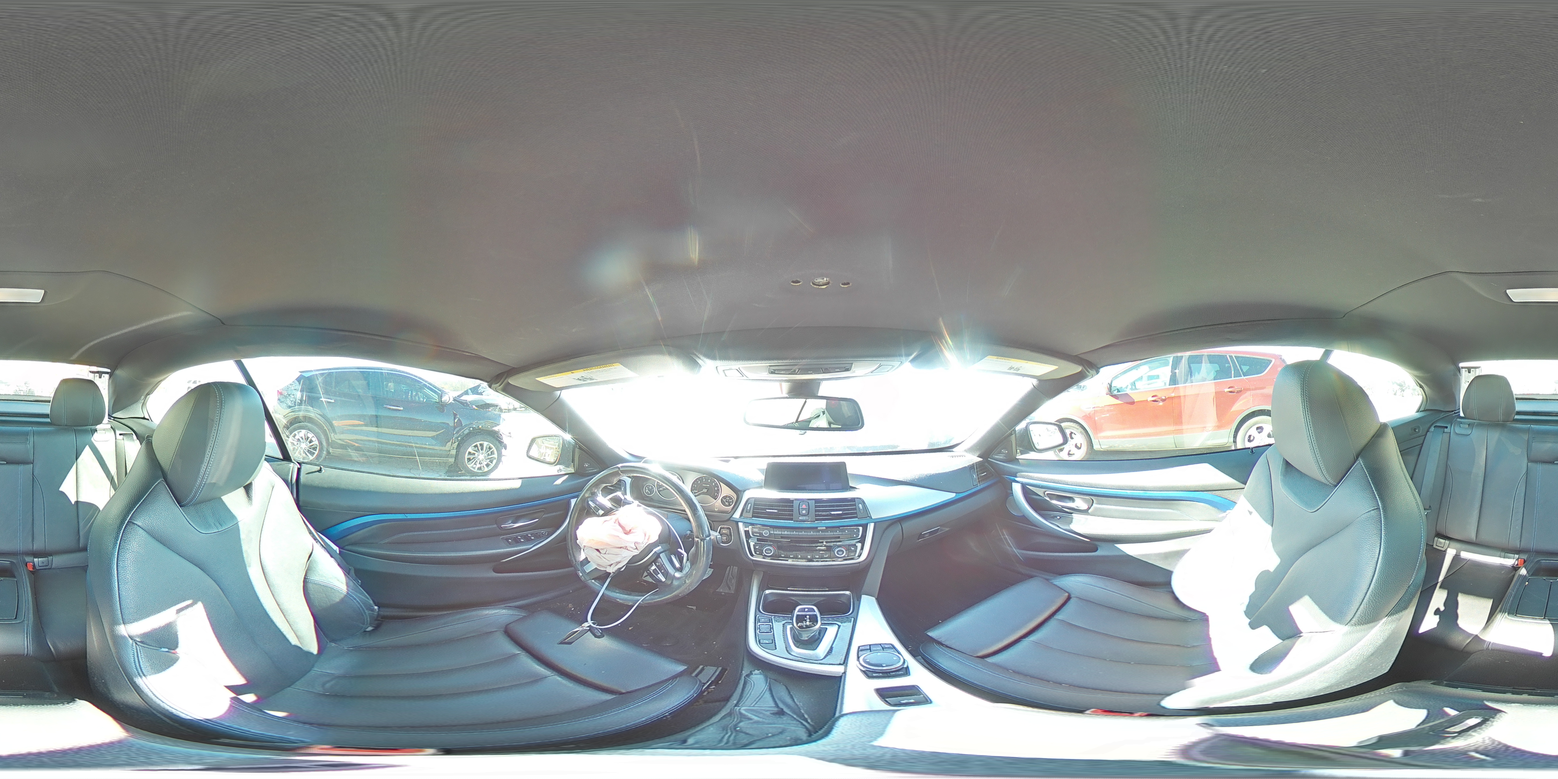 2014 BMW 4er VIN WBA3T3C57EJ876494 Copart auction photo, front end damage thumbnail 12