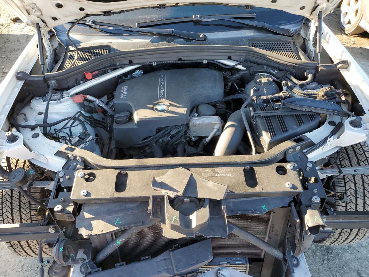 2015 BMW X3 VIN 5UXWX9C56F0D62054 Copart auction photo, front end damage thumbnail 12