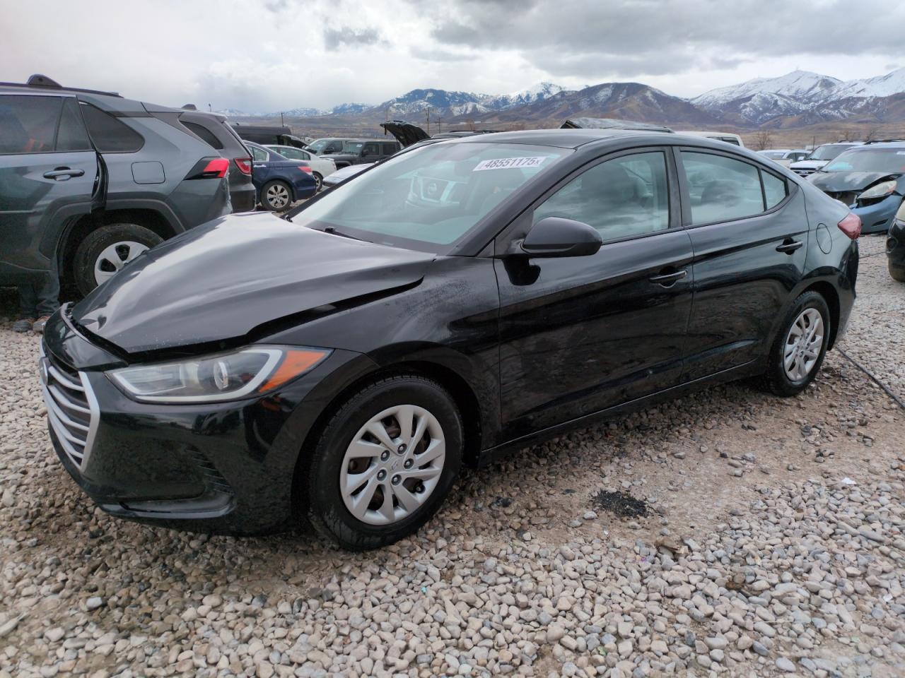 2017 Hyundai Elantra VIN KMHD74LF2HU118362