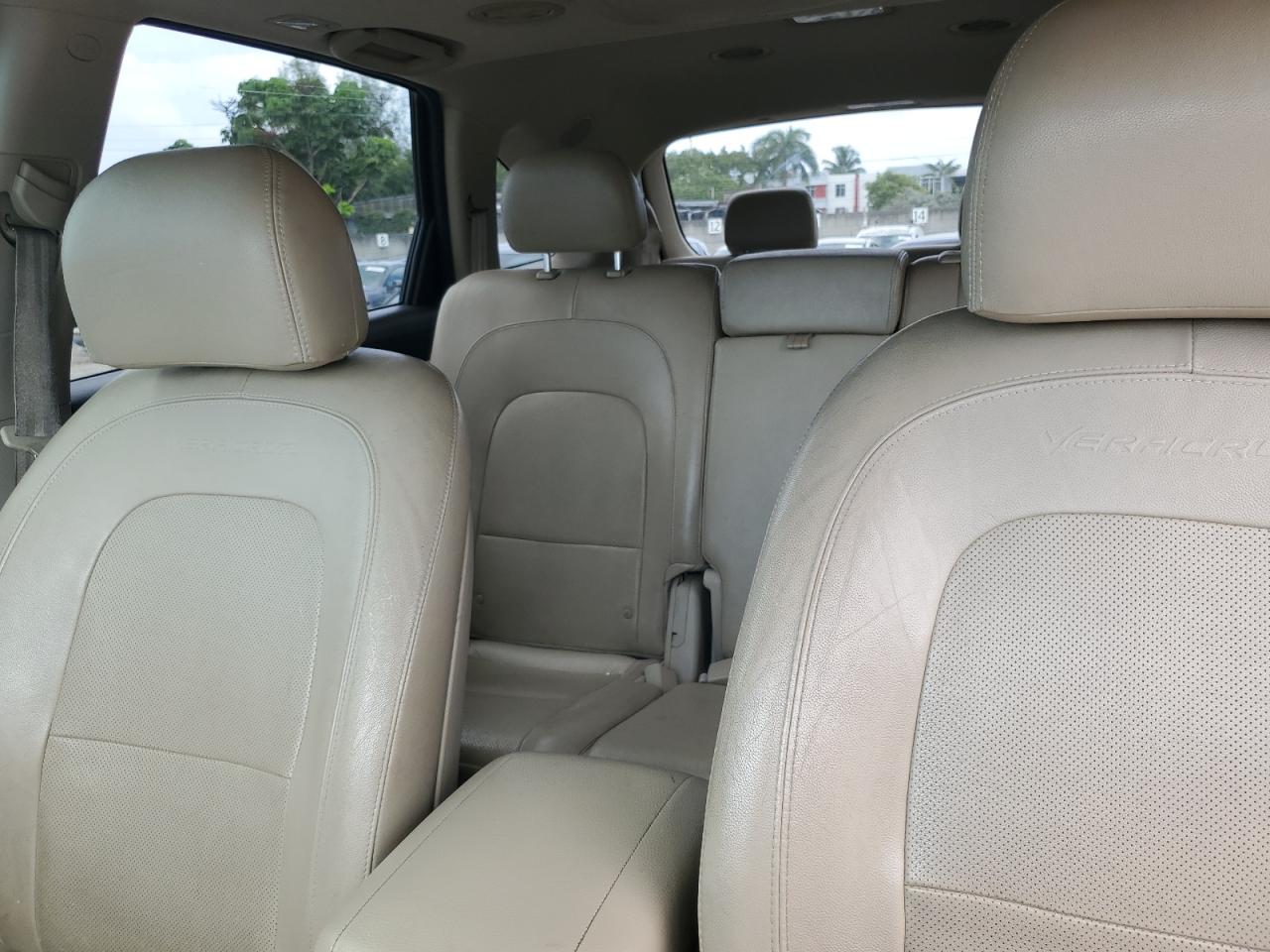 2012 Hyundai Veracruz VIN KM8NU4CC9CU193460 Copart auction photo, rear end damage thumbnail 10