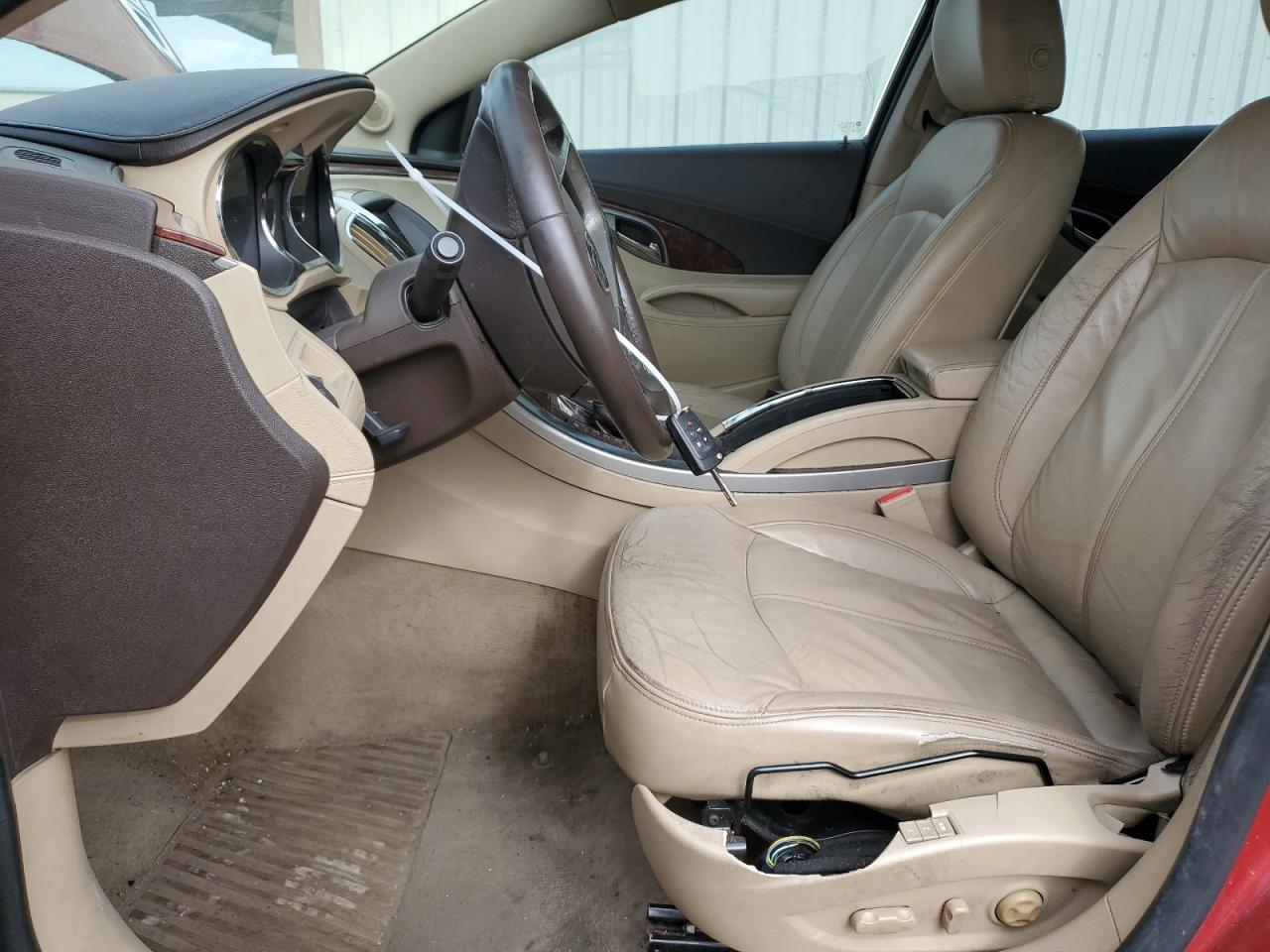 2012 Buick LaCrosse VIN 1G4GD5E31CF303904 Copart auction photo, front end / side damage thumbnail 7