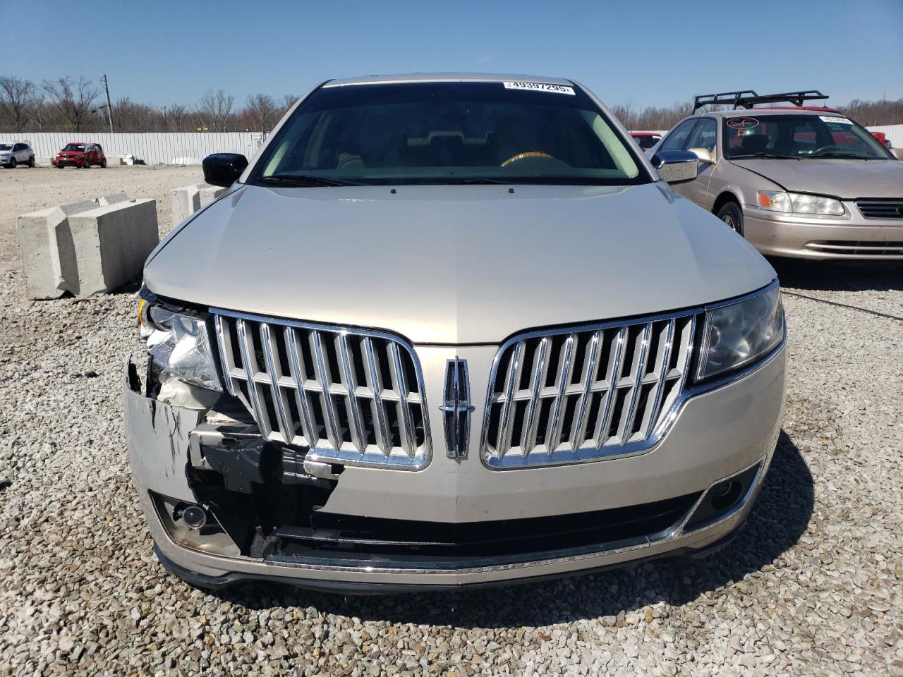 2010 Lincoln MKZ VIN 3LNHL2GC3AR753914 Copart auction photo, front end damage thumbnail 5