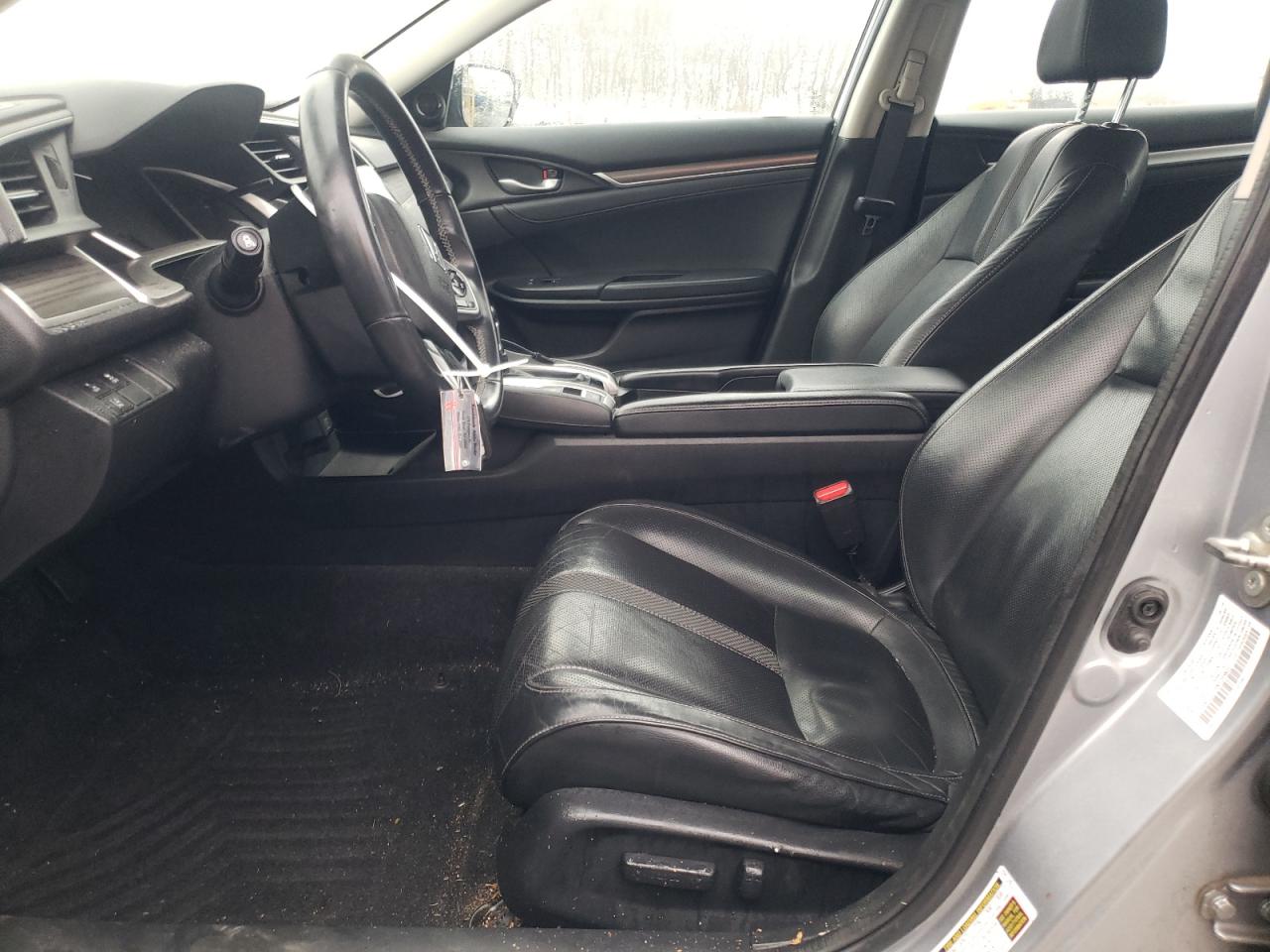 2019 Honda Civic VIN 19XFC1F76KE204193 Copart auction photo, rear end damage thumbnail 7