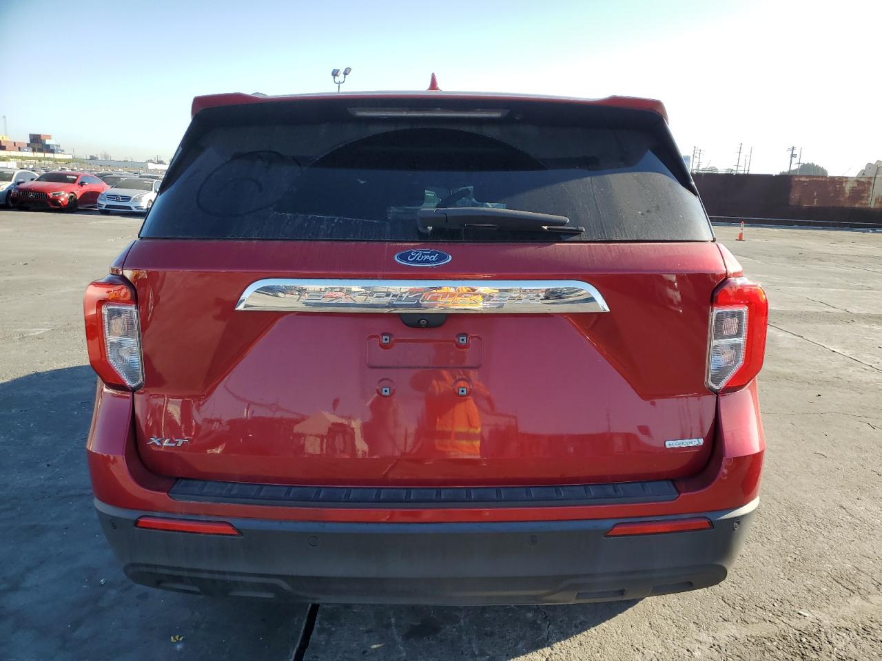 2020 Ford Explorer VIN 1FMSK7DH4LGB05790 Copart auction photo, front end damage thumbnail 6