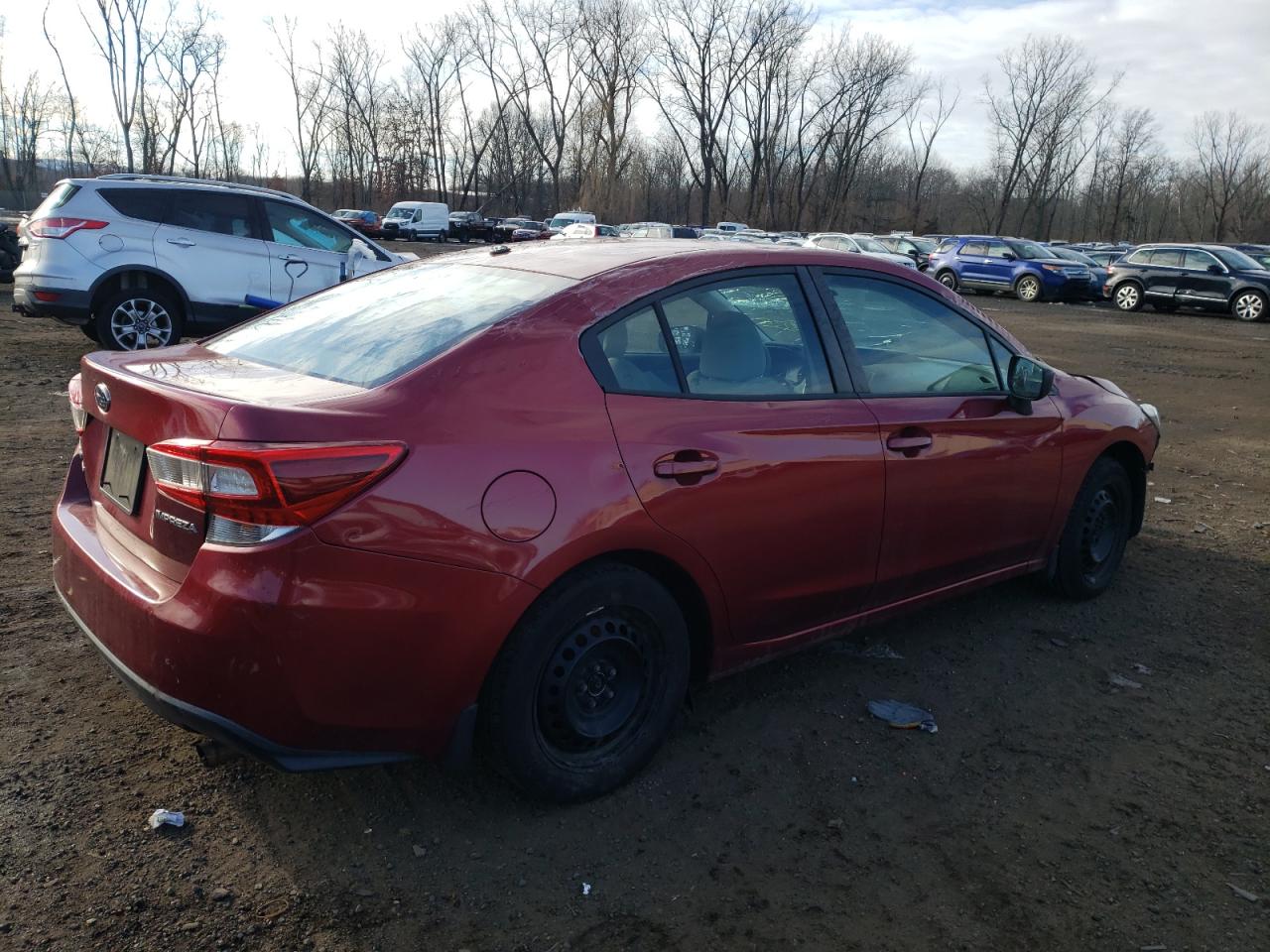 2019 Subaru Impreza VIN 4S3GKAA65K3607269 Copart auction photo, all over damage thumbnail 3