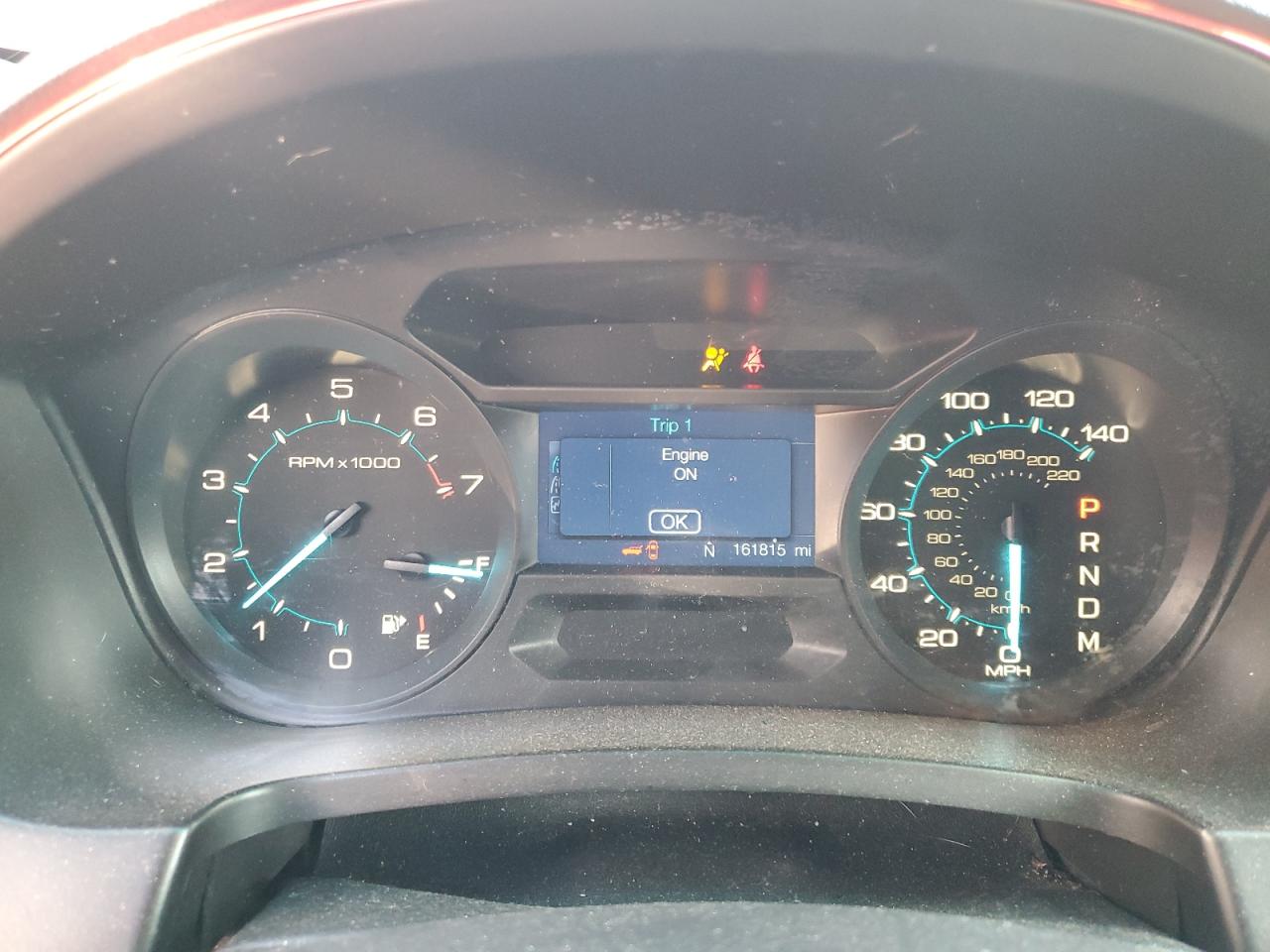 2014 Ford Explorer VIN 1FM5K7B81EGB78344 Copart auction photo, front end damage thumbnail 9