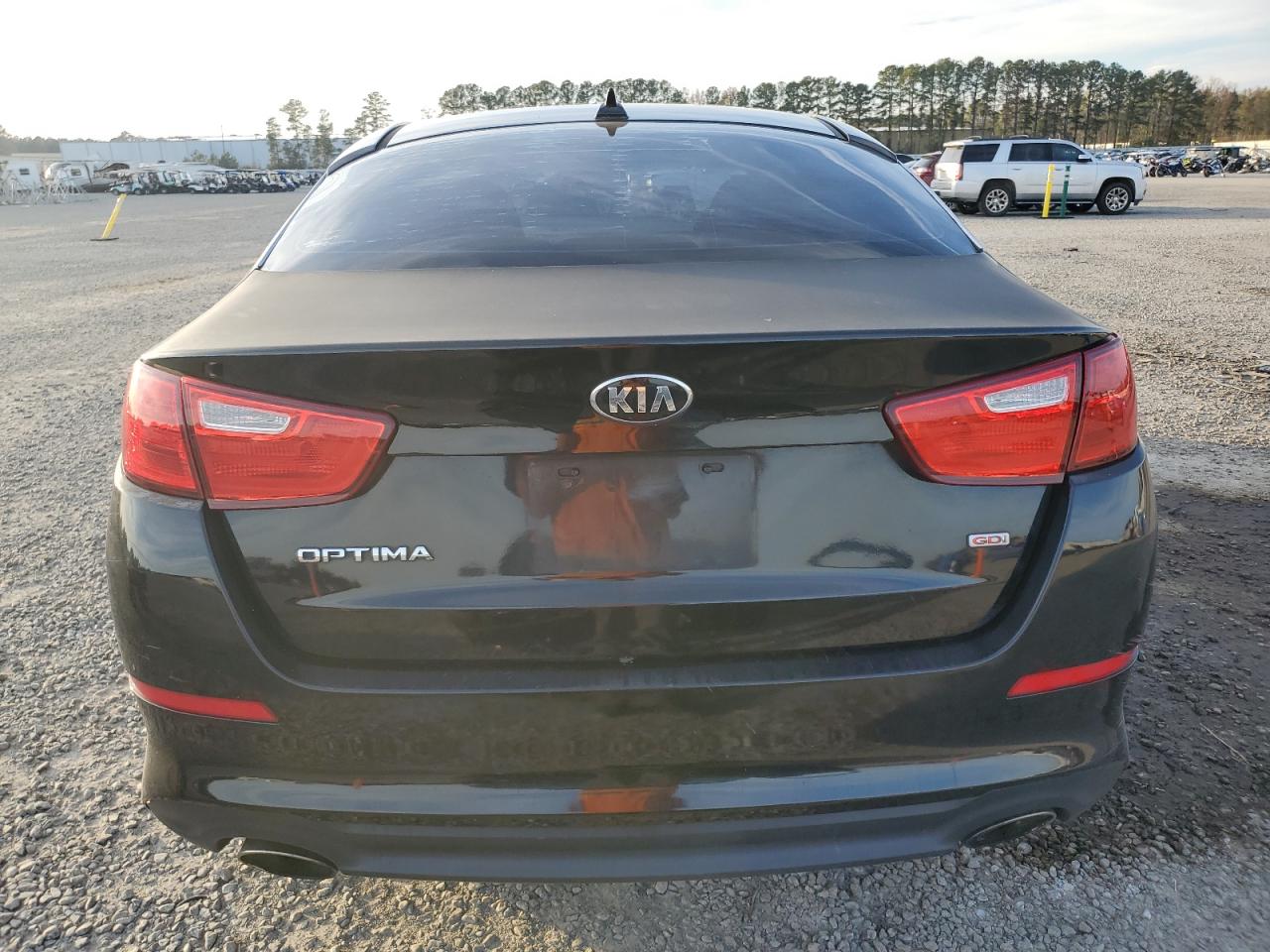 2015 KIA Optima VIN KNAGM4A70F5620345 Copart auction photo, front end / side damage thumbnail 6