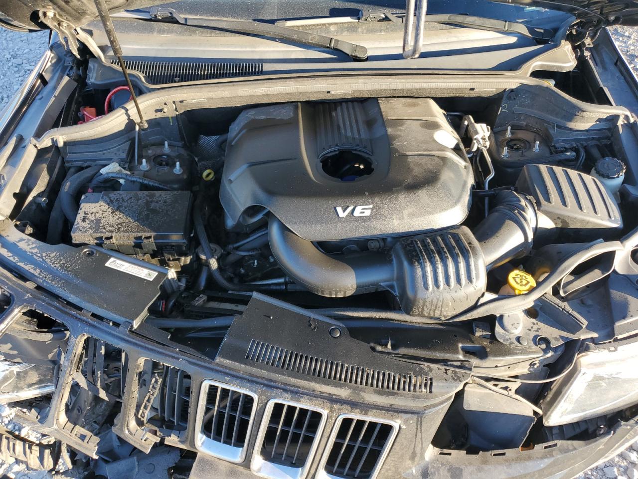 2014 Jeep Grand Cherokee VIN 1C4RJFBG2EC280298 Copart auction photo, front end damage thumbnail 13