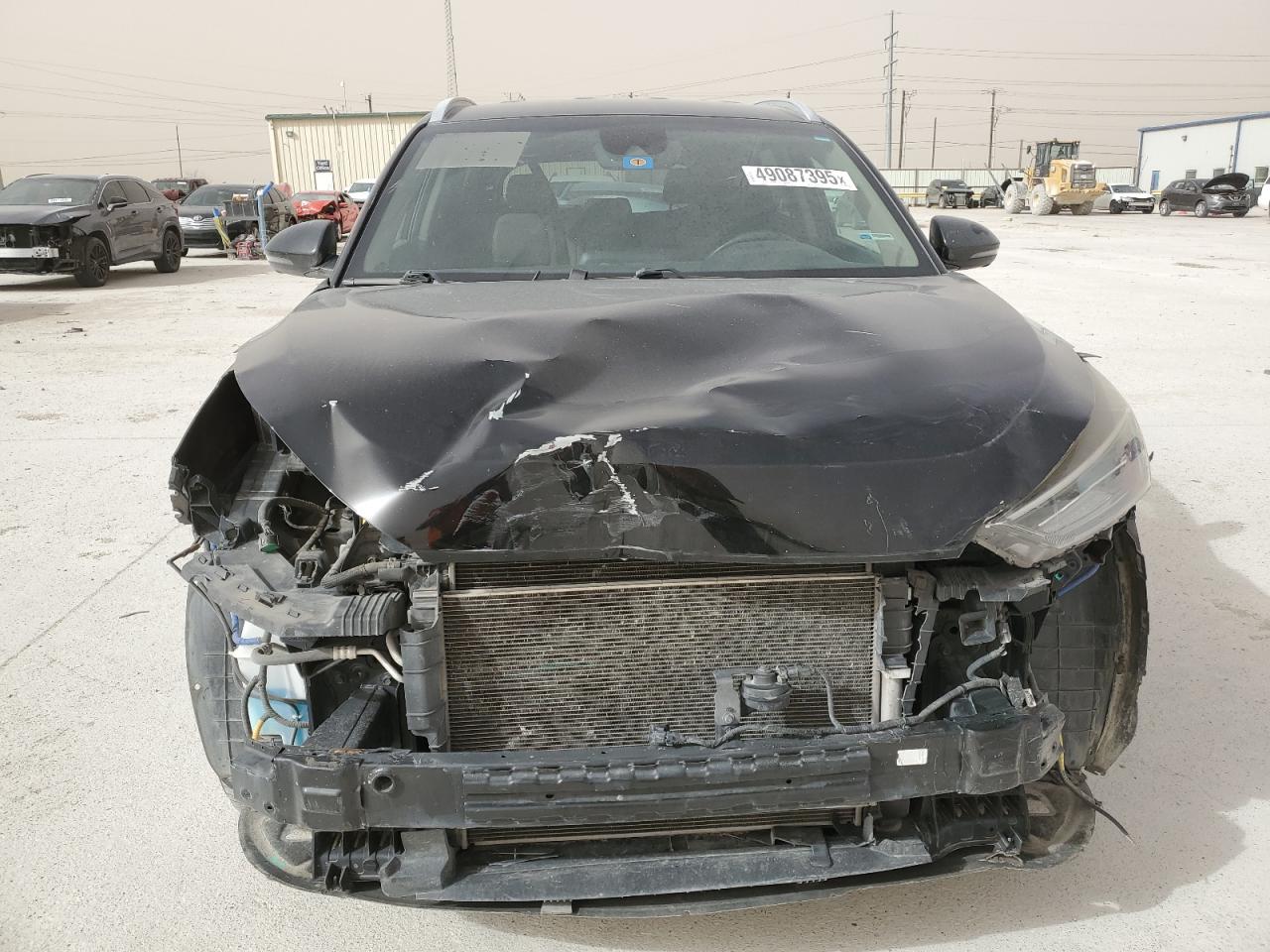 2019 Hyundai Tucson VIN KM8J33AL2KU031330 Copart auction photo, front end / minor dent/scratches damage thumbnail 5